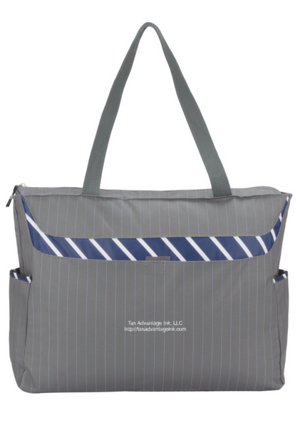 The Dapper Zippered Business Tablet Tote Bag