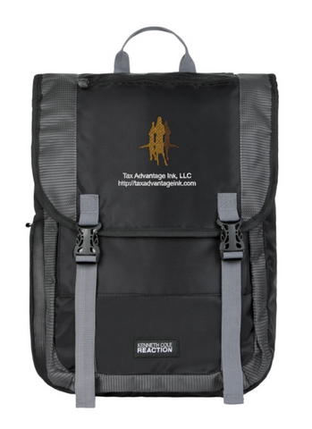 Kenneth Cole Reaction flap over Compu Backpack