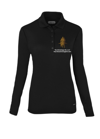 Brecon Womens  Long Sleeve Polo